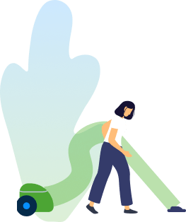 Decorative footer shape